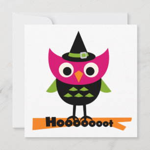 Carte T-shirts et cadeaux Halloween Owl