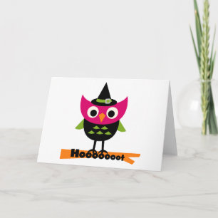 Carte T-shirts et cadeaux Halloween Owl
