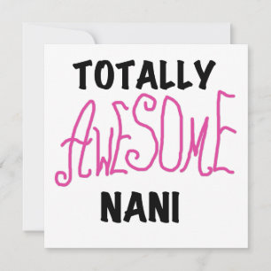 Carte T-shirts et cadeaux Nani roses absolument géniaux