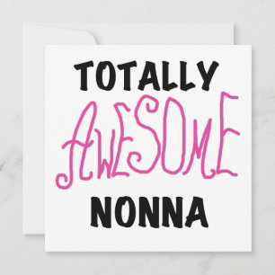 Carte T-shirts et cadeaux Nonna Pink totalement géniaux