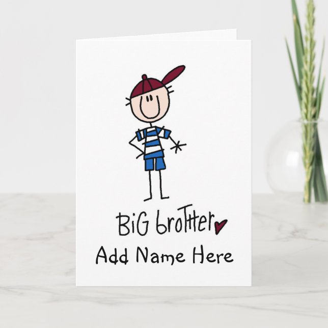 Carte T-shirts et cadeaux personnalisés Big Brother (Devant)