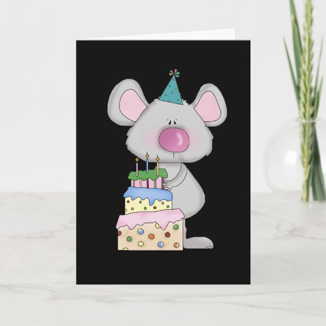 Carte T-shirts et cadeaux pour l'anniversaire de la peti (Devant)