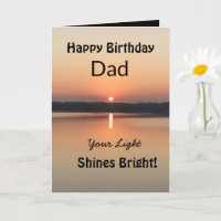 Ta Lumière Brille Papa Anniversaire