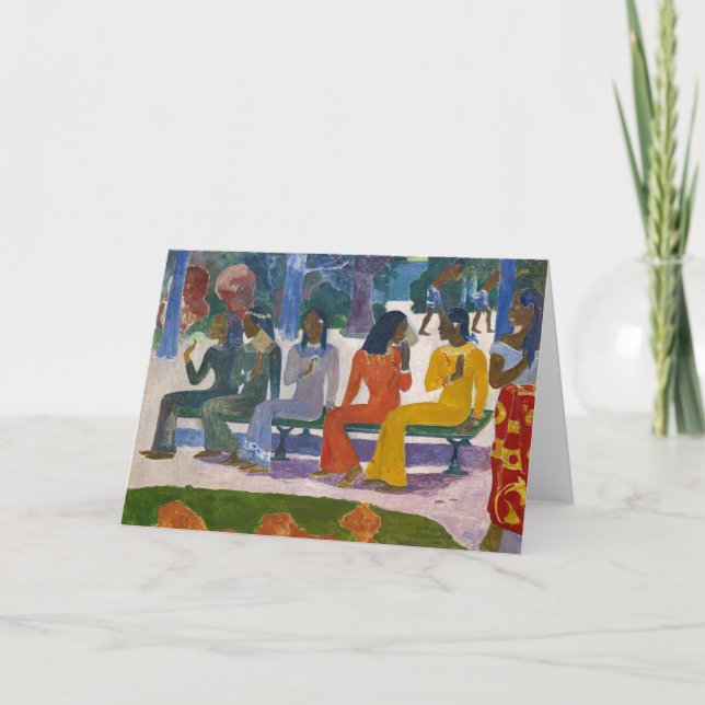 Carte Ta Matete | Paul Gauguin (Devant)
