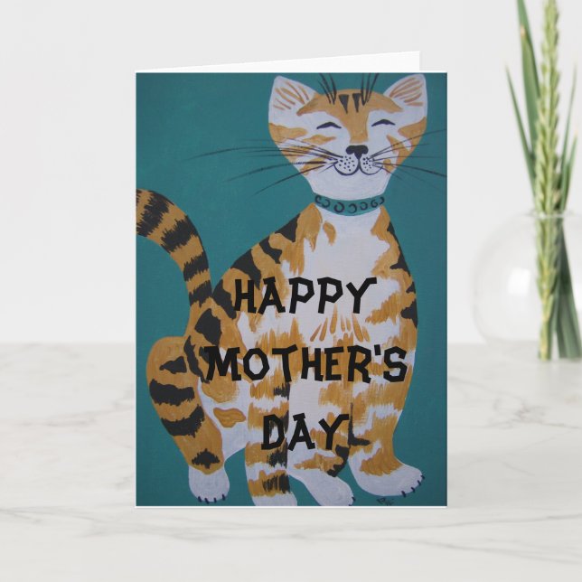 Carte Tabby Cat (Devant)