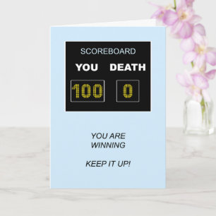 Carte Tableau de bord du 100e anniversaire