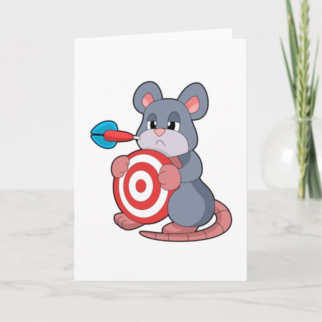 Carte Tableau de bord fléchettes de souris (Devant)