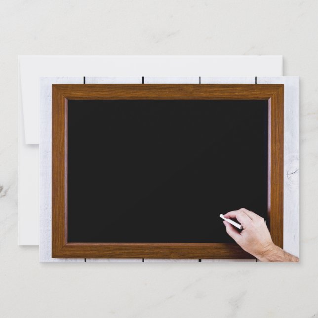 Carte Tableau de bord vide prêt pour le texte (Devant)