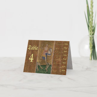 Carte Tableau des sièges Mariages de la Renaissance Knig