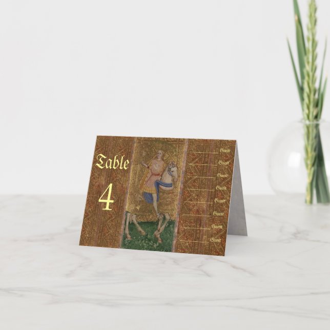 Carte Tableau des sièges Mariages de la Renaissance Knig (Devant)