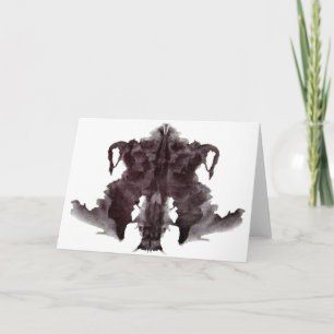 Carte Tache 4 de Rorschach