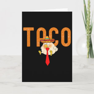 Carte Taco Trump se dégonfle toujours drôle tendance Chi