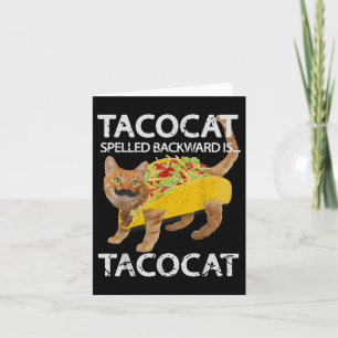 Carte Tacocat Funny Chat Taco Lover Tee Kitty Tacos Chem
