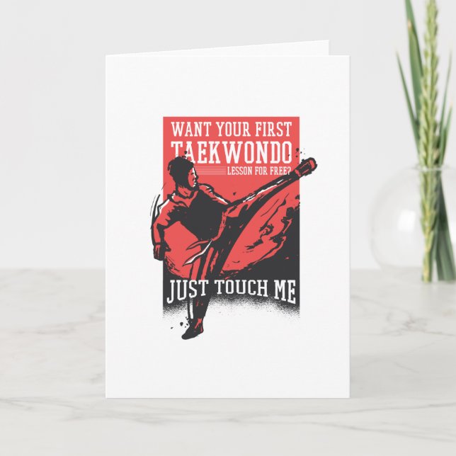 Carte Tae Kwondo (Devant)