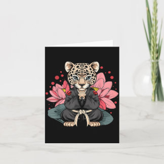 Carte Taekwondo Leopard Kickboxing Animall Jiu-Jitsu