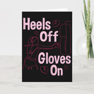 Carte Talons Hauts Gants Sur - Boxe Kickboxing Kickboxeu