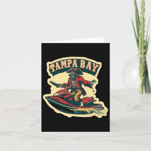 Carte Tampa Bay Pirate Floride Jetski Bateau Funny Gasp