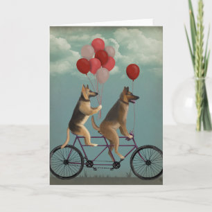Carte Tandem de berger allemand