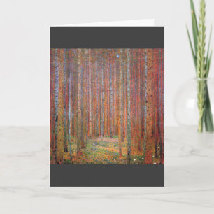 Carte Tannenwald I par Gustav Klimt