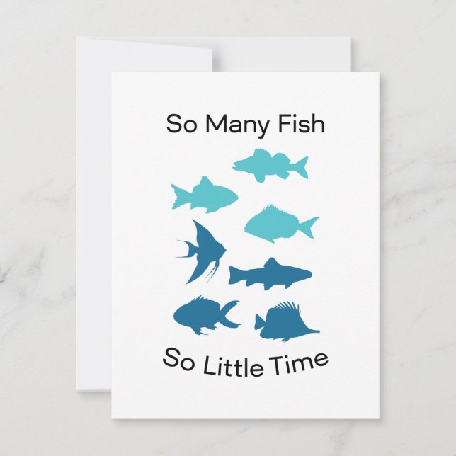 Carte Tant de poissons d'eau douce (Devant)