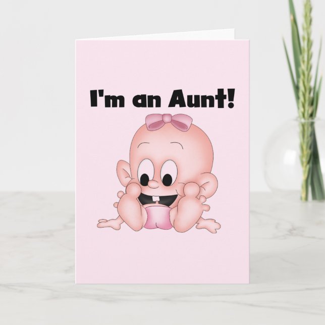 Carte Tante de New Niece Tshirts et cadeaux (Devant)