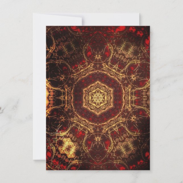Carte Tapis oriental (Devant)