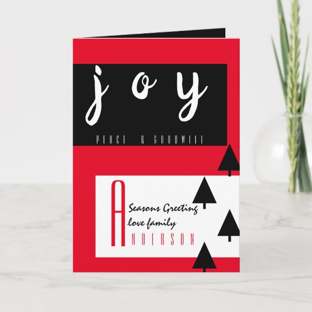 Carte Tapis rouge par LeahG - Salutations saisonnières C (Devant)