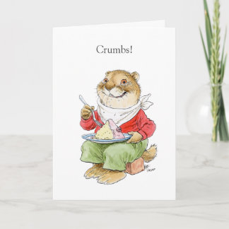 Carte tardive de rat musqué de Birthdat