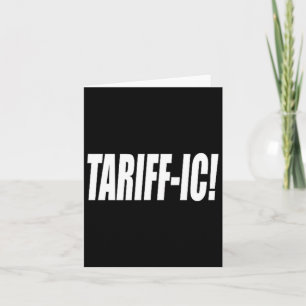 Carte Tarif tarifaire Trump Tarif Terrifique Commerce éq