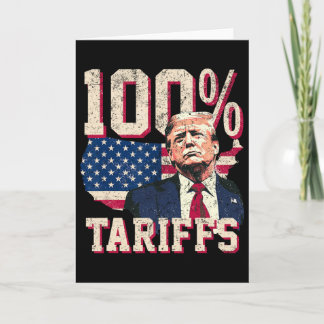 Carte Tariffs Tarrifs Tarriffs100% 