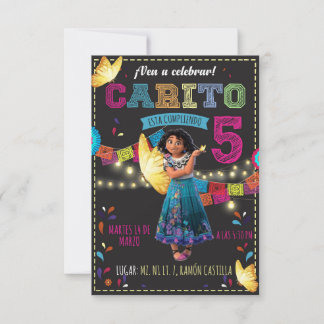 Carte Tarjeta plana
