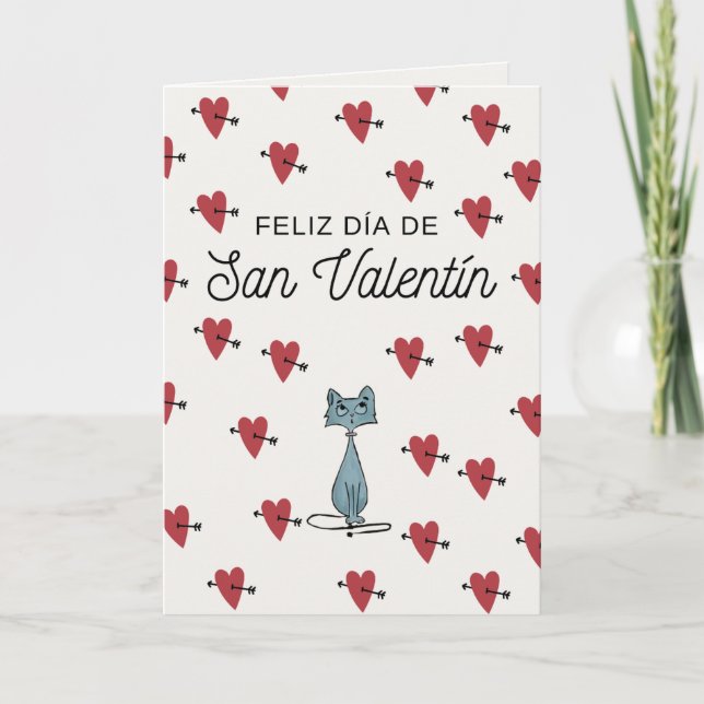 Carte Tarjeta San Valentín (Devant)