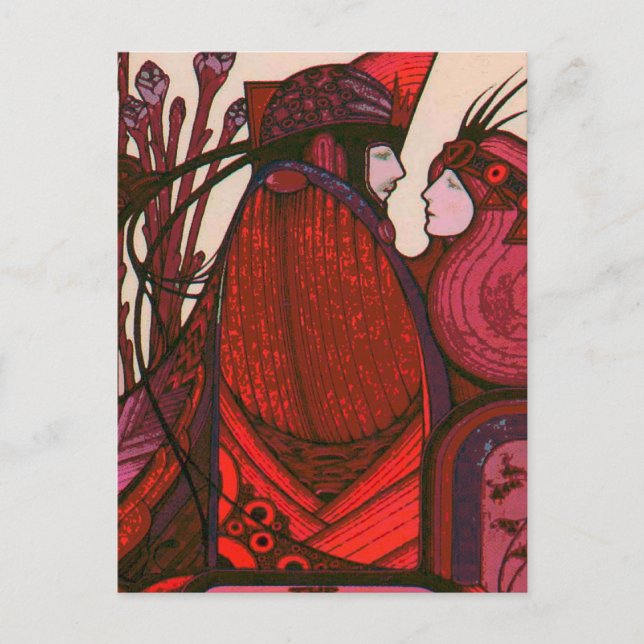 CARTE TAROT CONCEVOIR LES AMOUREUX (Devant)