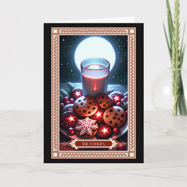 Carte Tarot Cookie Christmas (Devant)