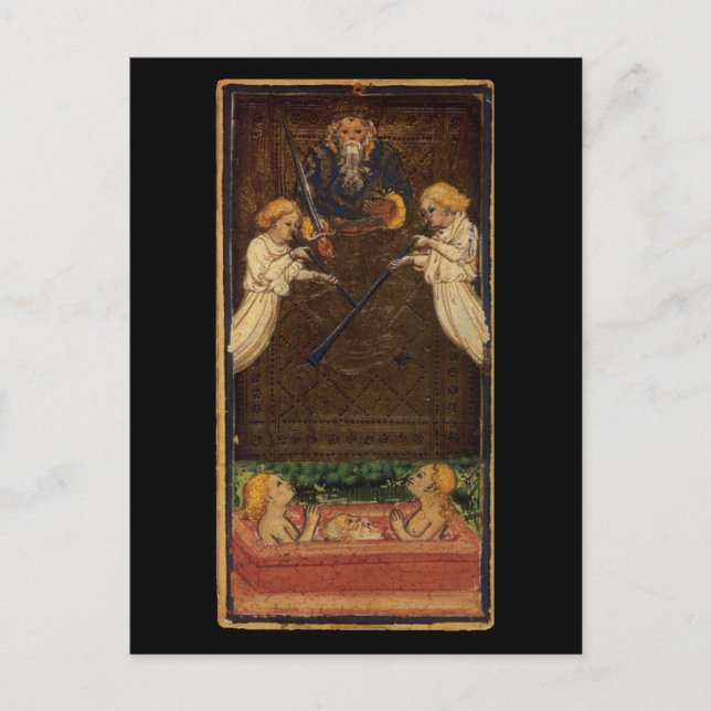 Carte Tarot du jugement (Devant)