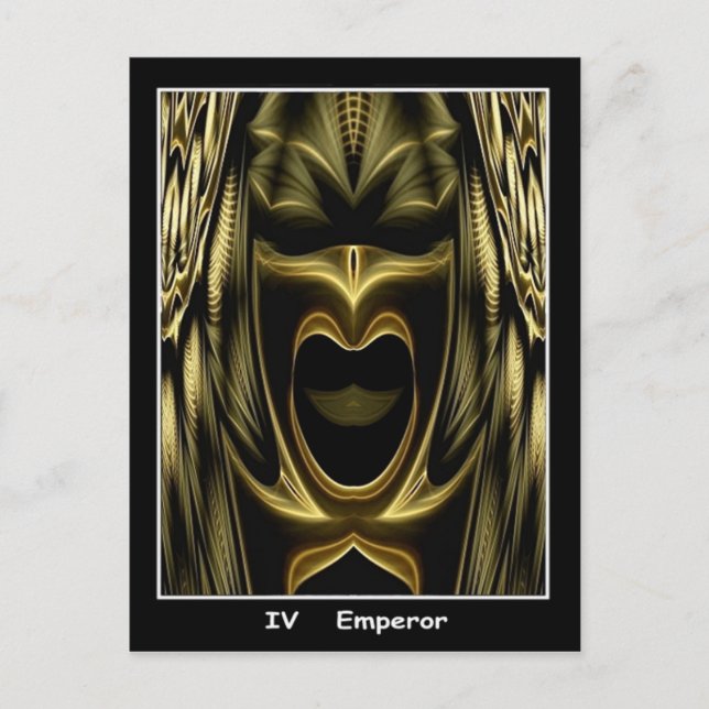 Carte Tarot Empereur (Devant)