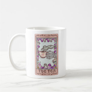 Carte Tarot Le Tea Crystal Funny Skeleton Mug