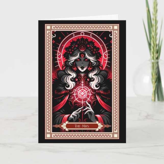 Carte Tarot Mme Claus (Devant)