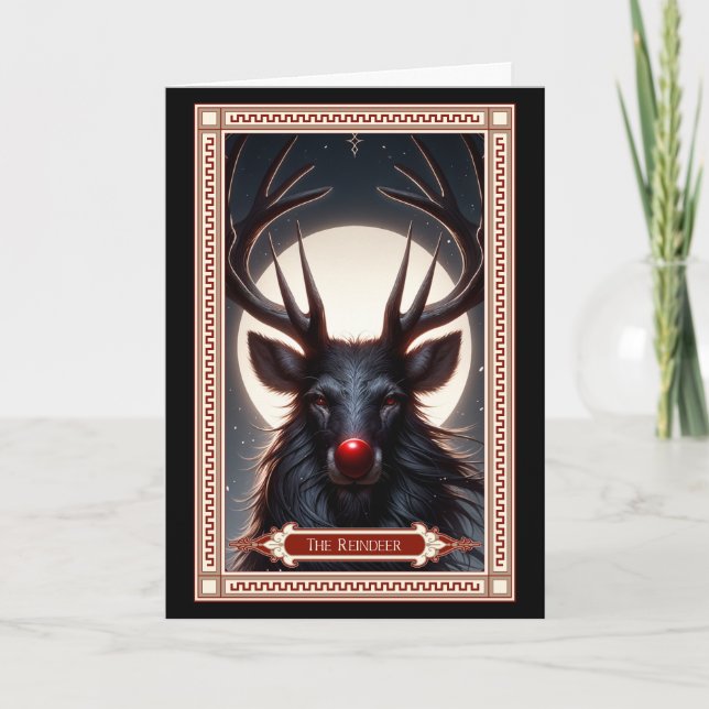 Carte Tarot Reindeer (Devant)