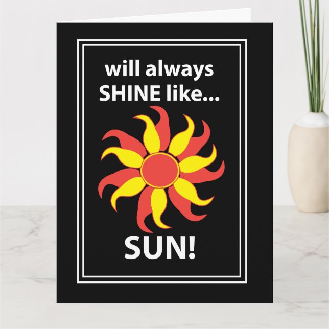 Carte Tarot soleil mystique (Devant)