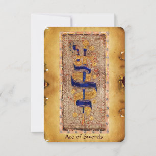 Carte TAROTS DE RENAISSANCE ANTIQUE / L'Ère des épées