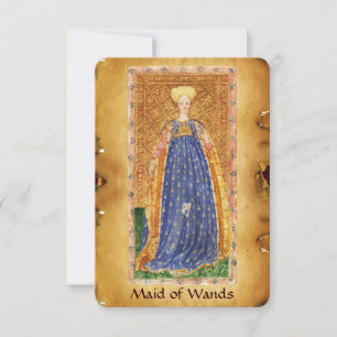 CARTE TAROTS DE RENAISSANCE ANTIQUE / MAIN DES VÊTEMENTS