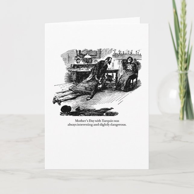 Carte Tarquin et mère intéressants (Devant)