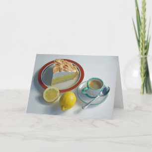 Carte Tarte au citron meringue