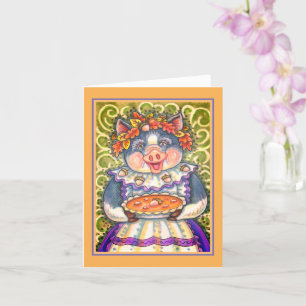 CARTE TARTINE DE PORC & DE GLAND, ACTION DE GRÂCE FAITE 