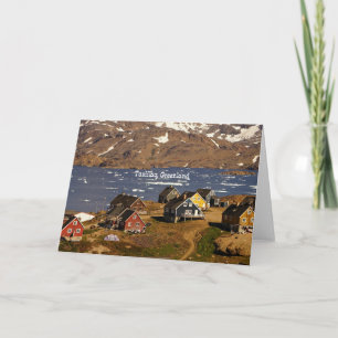 Carte Tasiilaq, Groenland