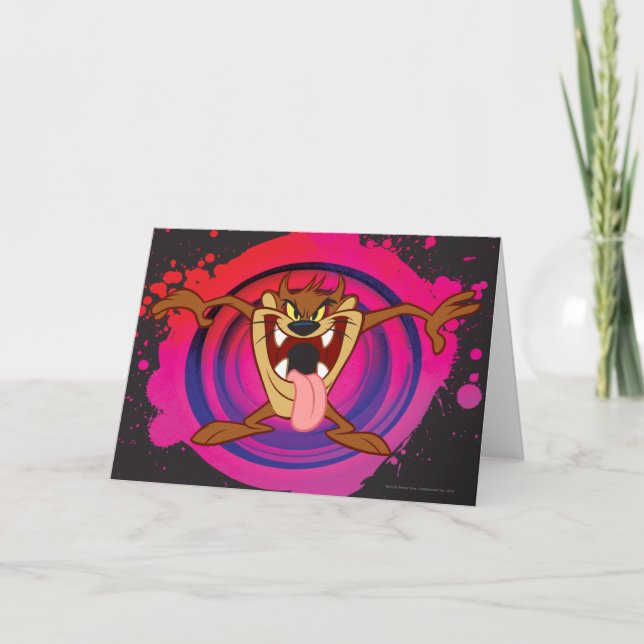 Carte TASMANIAN DEVIL™ Standing (Devant)