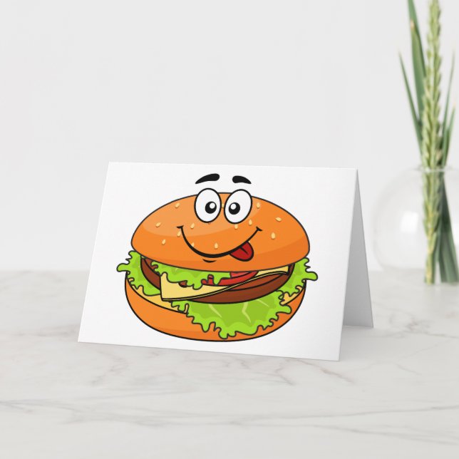 Carte Tasty Hamburger (Devant)