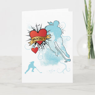 Carte Tatouage cardiaque pour dames