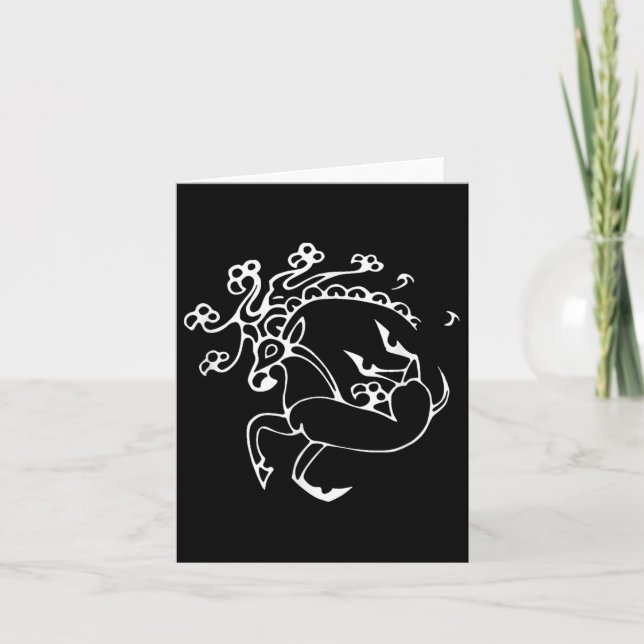 Carte Tatouage de la prêtresse de glace russe antique (Devant)
